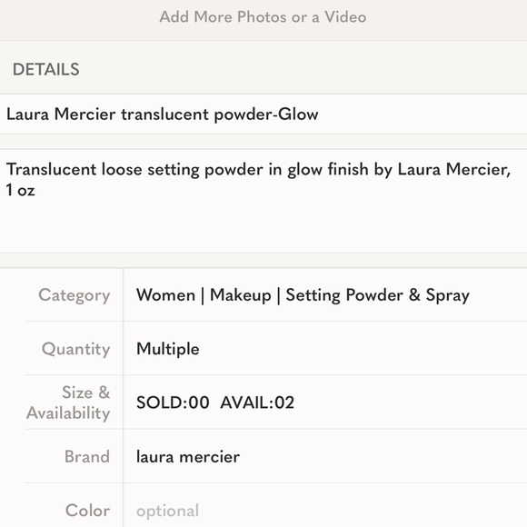 Laura Mercier translucent powder-Glow - Picture 12 of 12